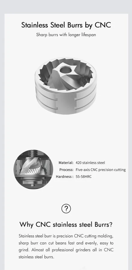 Timemore Chestnut C2 Foldable Manual Coffee Grinder, Black 6 Timemore Chestnut C2 Foldable Manual Coffee Grinder, Black - Image 4