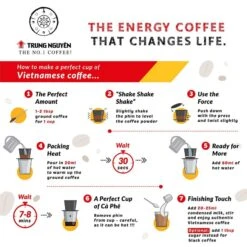 Trung Nguyen Creative 1 Ground Vietnamese Coffee 250 G -Coffee Supply Store trung nguyen creative 1 5598