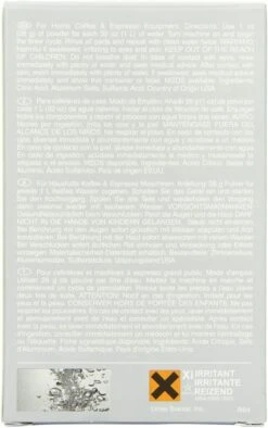 Urnex Dezcal Descaling Powder For Coffee Machine 4 Sachets -Coffee Supply Store urnex dezcal descaling powder 7702