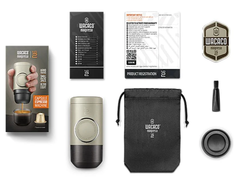 Wacaco Minipresso NS2 Portable Espresso Maker For Coffee Capsules 4 Wacaco Minipresso NS2 Portable Espresso Maker For Coffee Capsules - Image 2