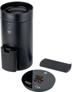 Wilfa Uniform WSFBS-200B Coffee Grinder With Precision Scale -Coffee Supply Store wilfa svart uniform wsfbs 200b 8062